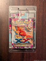Sealed Pokemon XY Phantom Forces theme deck with colorful front card artwork inside blister pack