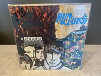 Front cover of the vinyl album 'Future' by The Seeds showing the original shrink wrap and artwork.