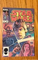 Front cover of Star Wars comic book issue #87 showing Luke Skywalker and other characters, with Marvel logo and publication details.