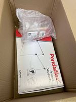 Image showing boxed Pendaflex frame supports with white packaging.