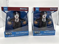 Two boxed KISS The Starchild bop bags front view