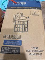 Front of box showing product image and key specs