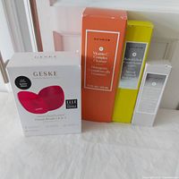 Full lot showing all four products together.