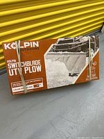 Front of sealed Kolpin Switchblade UTV Plow box