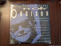 Front cover of the vinyl record showing Roy Orbison's image and album title with track highlights.