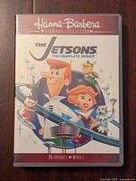 Front cover of The Jetsons DVD set showing main characters and series title.