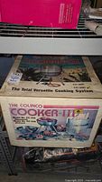 Original Colinco Cooker III system box showing the product and branding.