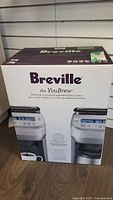 Unopened retail box front showing Breville The YouBrew branding and packaging
