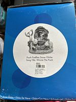 Label on the box showing product name, song title, and barcode.