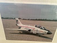 Stock photo of completed F-101 Voodoo RC model for reference