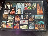 Image showing the slipcase with a colorful montage of Expo 67 related photos.