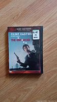 Front of the DVD case showing Clint Eastwood on the cover as Dirty Harry in 'The Enforcer'