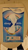 Photo of a single pack of Always Heavy Overnight Menstrual Pads with 28 pads, showing front packaging and product info.