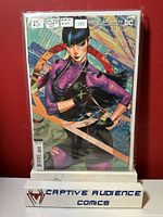 Front cover of Batman #92 comic book with detailed colorful illustration, sealed in protective sleeve.