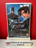 Front cover of Batman / Catwoman #1 comic book featuring Batman and Catwoman artwork by Ryan Kincaid.