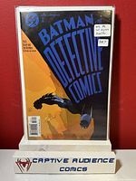 Comic book Detective Comics #783 showing the cover with Batman and the text indicating it is the first appearance of Nyssa Raatko. The comic is encased in protective plastic with a price sticker on the upper right.