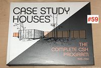 Front cover of the 'Case Study Houses: The Complete CSH Program 1945-1966' TASCHEN book, showing the title and design.