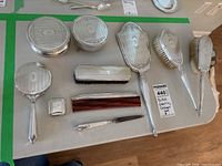 Full set laid out on table