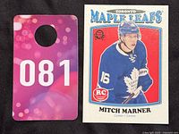 Photo showing lot inventory tag with number 081.