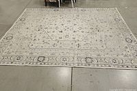 Overall top-down view of the rug showing full pattern and rectangular shape.