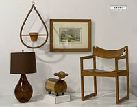 Photo showing entire lot arranged against white background, all 5 items visible