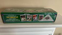Front and side views of factory sealed 1990 The Collectors Choice Baseball 1990 Edition complete set box showing branding, player images, and product details.