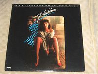 Front cover showing Flashdance soundtrack artwork