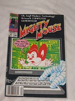 Front cover showing Mighty Mouse Vol.1 #7 with Marvel Comics logo