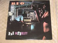 front cover of REO Speedwagon Hi Infidelity LP jacket
