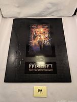 Front cover of the official Star Wars Episode I: The Phantom Menace movie program showing main characters and branding