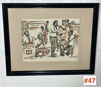 Framed artwork full view