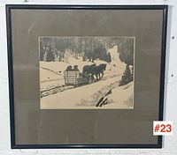 Full view of framed print