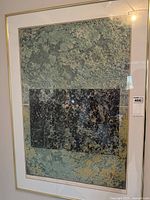 Full view of framed print showing artwork and frame