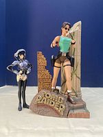 Both figures together showing relative size and base detail.