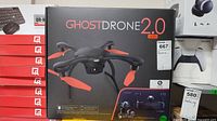 Box front showing GhostDrone 2.0 VR branding, drone and VR goggles image