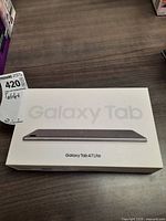 Front of sealed box showing Galaxy Tab A7 Lite branding