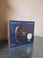 Front of sealed Ecobee for Pro Smart Thermostat Premium box