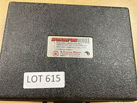 Closed black case with Sonafon label detailing contents and manufacturer information.