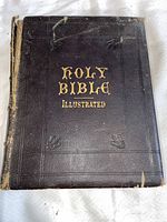 Front cover showing title and spine damage