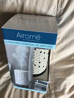 Front of sealed Airome diffuser box