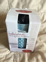 Front of boxed Candle Warmers Hobnail Midsize Illumination Fragrance Warmer