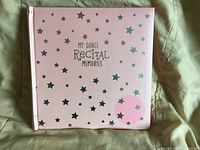 Front cover showing title and star design