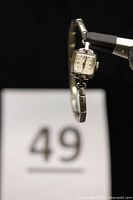 Front view of watch face and part of band