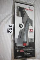 Packaged Corona brand tree pruner and saw with Razor Tooth Technology. Label shows 2X cutting speed and no-slip locking poles.
