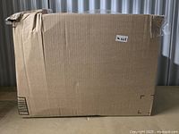 Cardboard box containing the Hayter 1-Light Pendant Light, unopened and showing shipping condition.