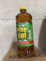Single bottle of Pine-Sol Multi-Surface Cleaner Original scent, 48 fl oz