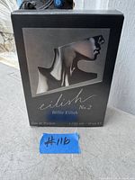 Front view of the Billie Eilish Eau de Parfum No. 2 box showing branding, size, and packaging condition.