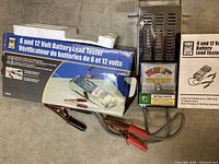 Tester device with instruction manual and box: confirms model and brand and completeness of lot.