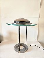 Front view of lamp showing overall design and proportions against white background