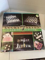 Retail box front showing Lucky Seven Gaming Classics 7-in-1 set
